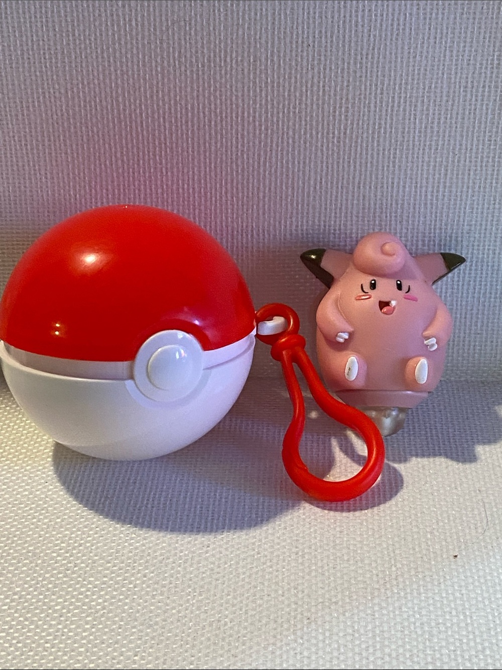 vintage 1999 Burger King Pokémon Clefairy spinning top toy